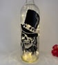 Halloween bottle light; gothc skull - Image 3