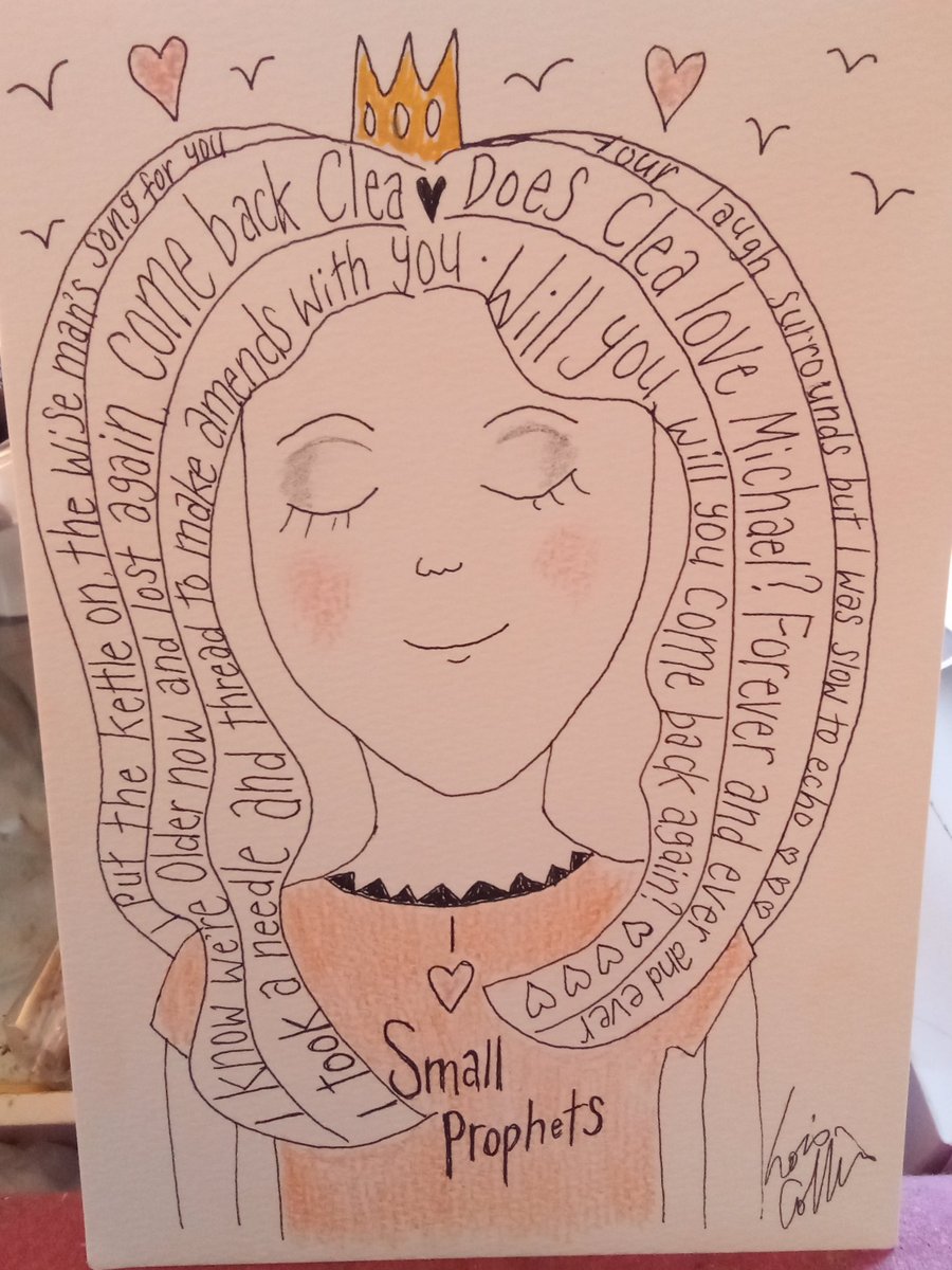 Small Prophets inspired original drawing 