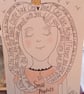 Small Prophets inspired original drawing 