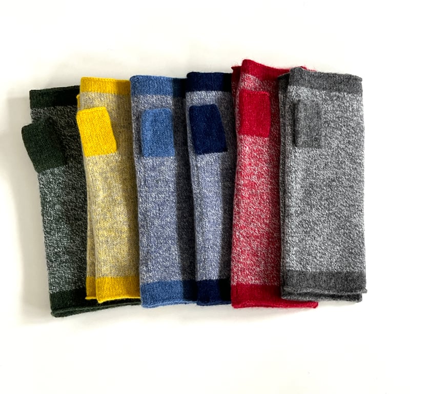 Mittens - Nordic wrist warmers fingerless mittens 