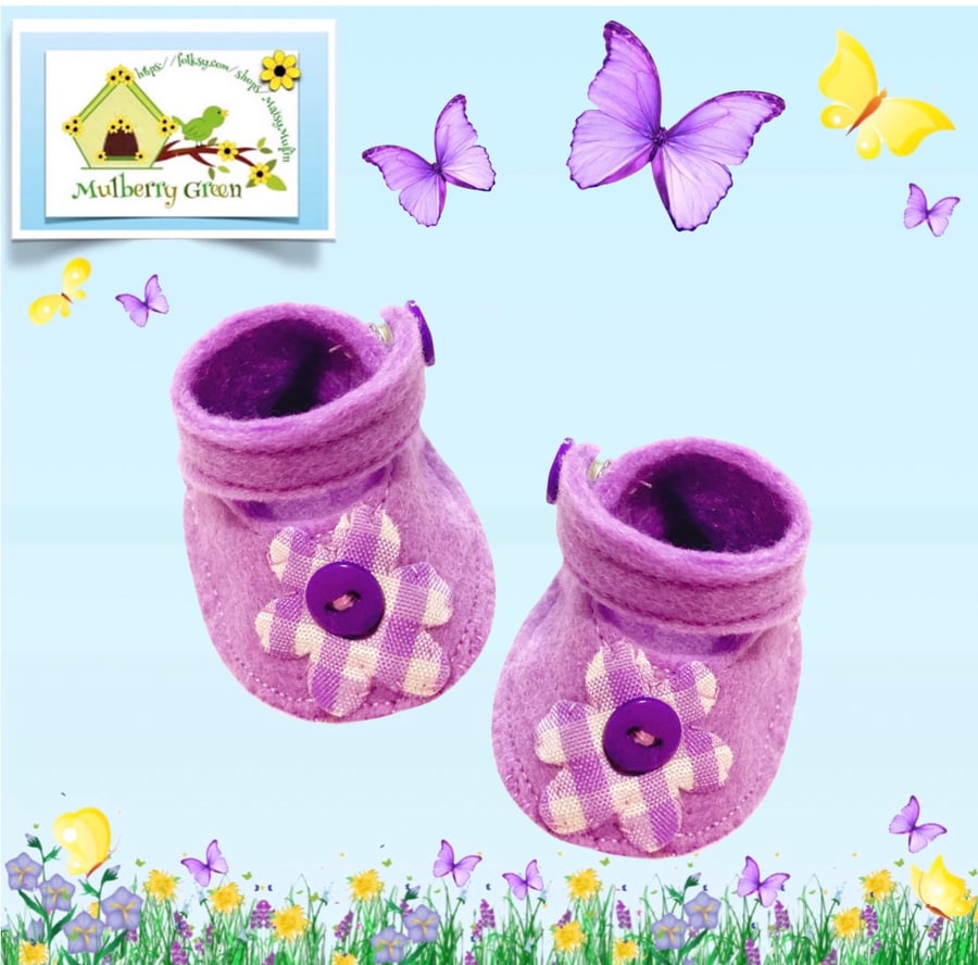 Reserved for Maddie - Lavender Mary Jane Shoes