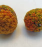 Wool Cat Balls in yellow - Image 3