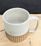Matte cream carved (toasted) mug - Image 4