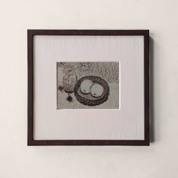 Original Still Life Drawing - Lemons Small Wall Art