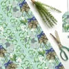 Mistletoe Christmas Gift Wrap - Eco Friendly, Compostable Paper