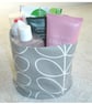 Toilet Roll Holder Loo Roll Storage Basket Bathroom Kitchen Orange Shampoo Tidy - Image 5