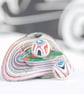 F150 fordite stud earrings - Image 1