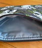 Skulls And Ivy Quilted Fabric Organiser Pouch - Image 4