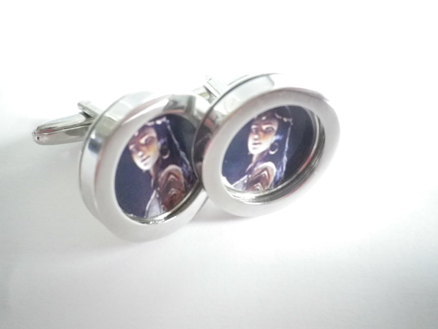 Photo of the Bride , Wife, Partner cufflinks, free shipping, gift wrapped, 