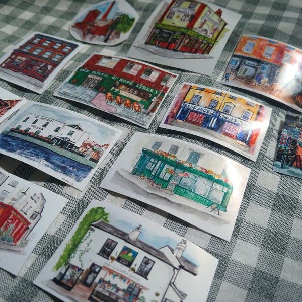 Liverpool pub collection sticker pack