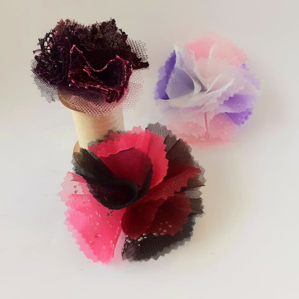 28 May -  fabric flowers workshop