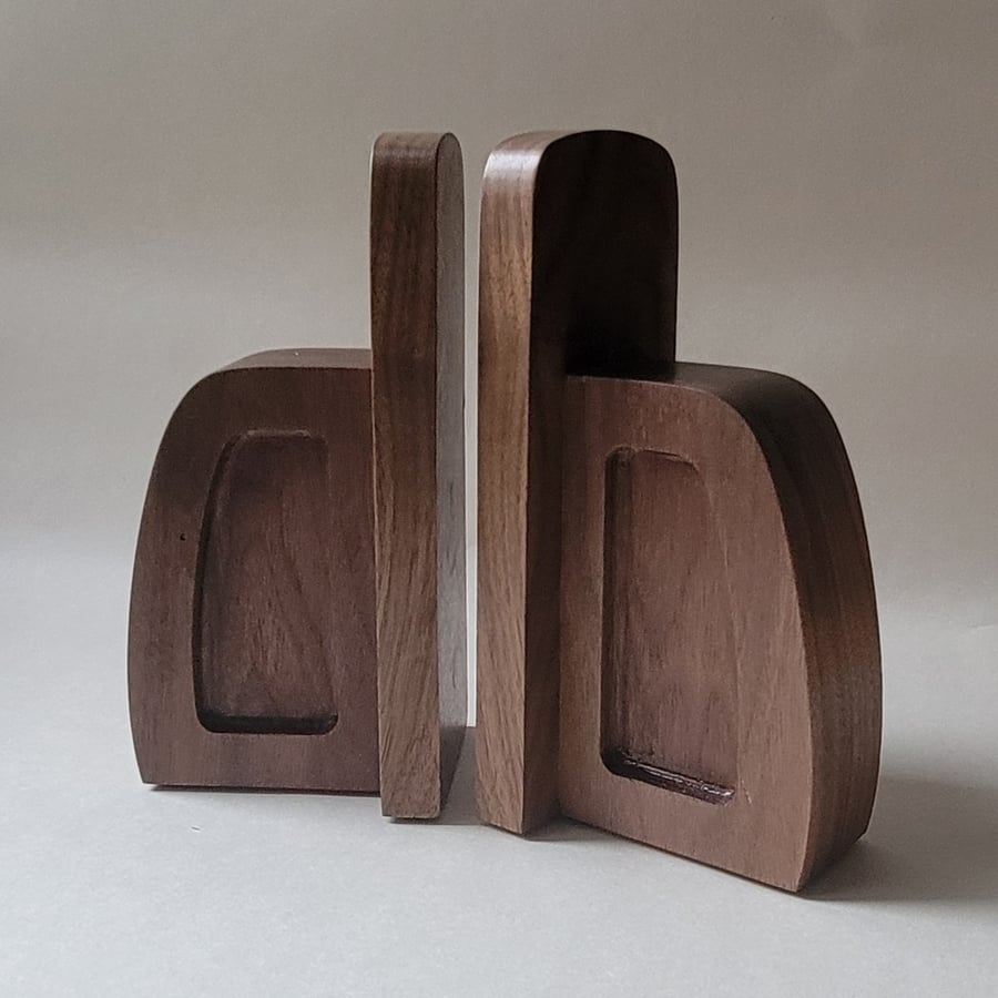 Bookends American Black Walnut 