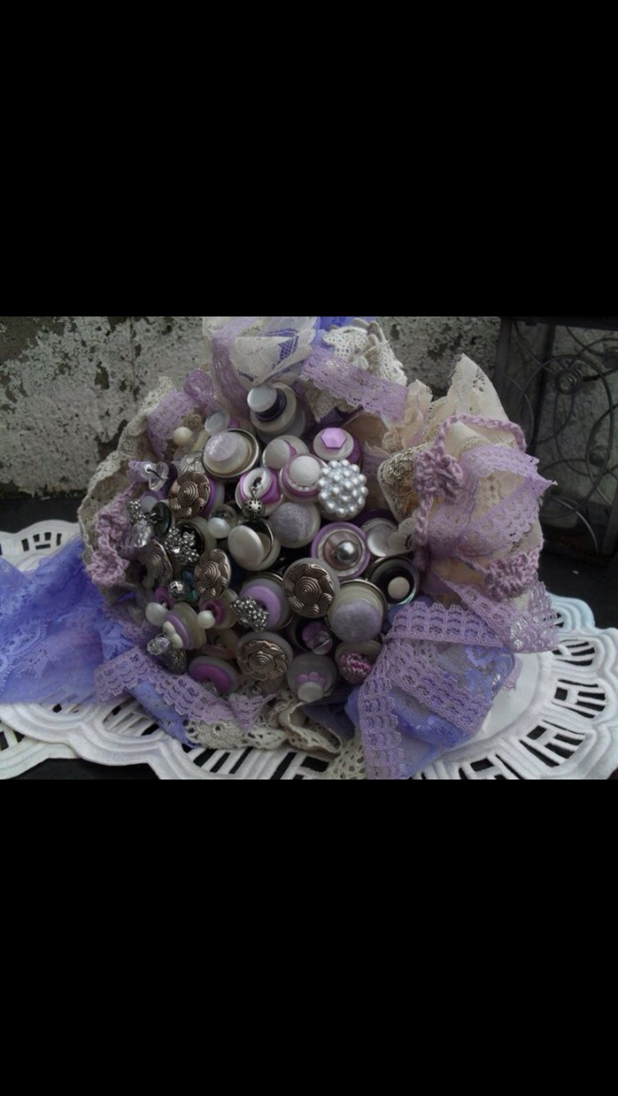 Blue Button Bride