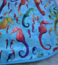 Colourful Seahorses Child's Tabard Apron - Image 3