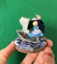 Very Tiny Sailing Fairy Decoration, Fairy Doll Ornaments, Sea Themed Gifts - Image 4