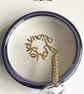 Sterling Silver Gold Plated “Love You More” Chainmaille Handbag Charm - Image 6