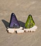 Fused Dichroic Glass Trees - Image 1