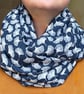 Gingko Print Infinity Scarf