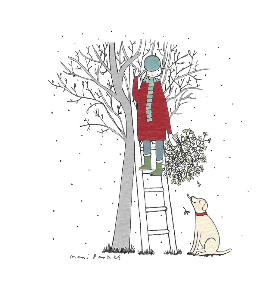 Gathering The Mistletoe