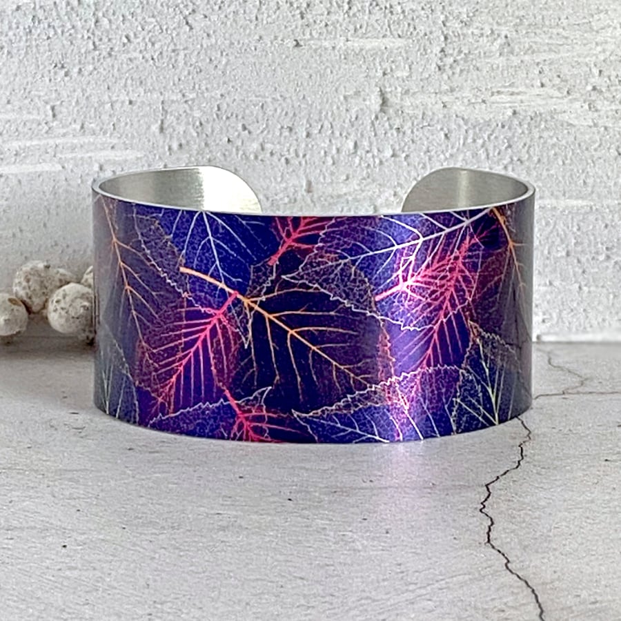 Purple cuff deals bracelet