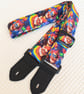 1.5 inch Wide Adjustable Ukulele Strap with Evil Clowns - Image 3