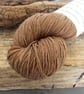 100g Walnut Brown Natural Dye Sock Yarn - Image 1