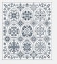 133B - Cross Stitch pattern Quaker MONO Easter Egg sampler with Spring flowers - Image 3