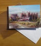 Steam Railway Greeting Card-Fine Art Train Card-LMS Steam Loco-Conway Castle - Image 5