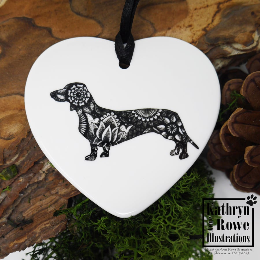 Dachshund, Dachshund Gift, Letterbox Gift, Valentine, Personalised, Pet Loss