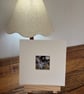 Mounted ACEO Nocturnal Woodland Hare Rabbit with Mushrooms Watercolour Edition  - Image 5