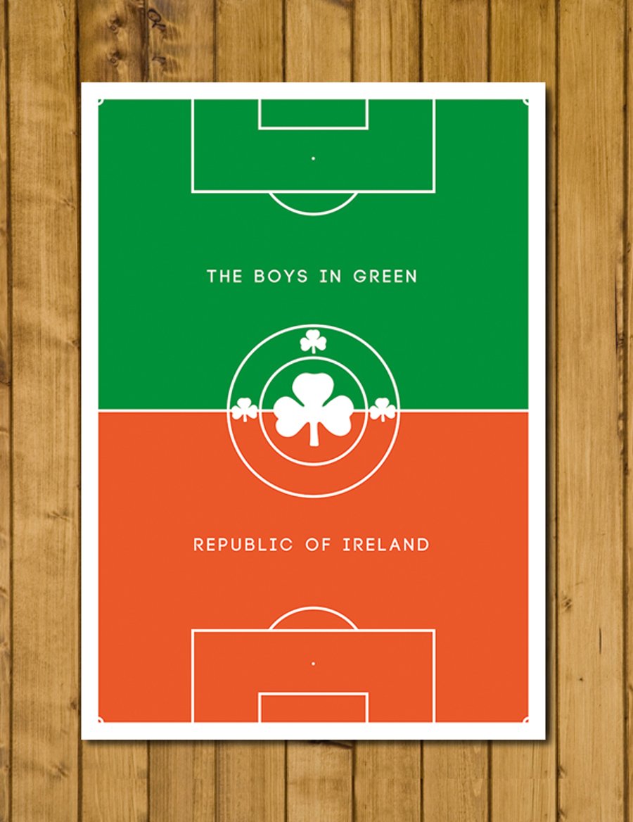 Republic of Ireland - The Boys In Green - Pitch Perfect - Eire - Various Sizes