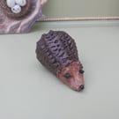Handmade Clay Hedgehog