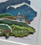 Stormy Clouds Cottage - Miniature collage. Mounted - Image 8