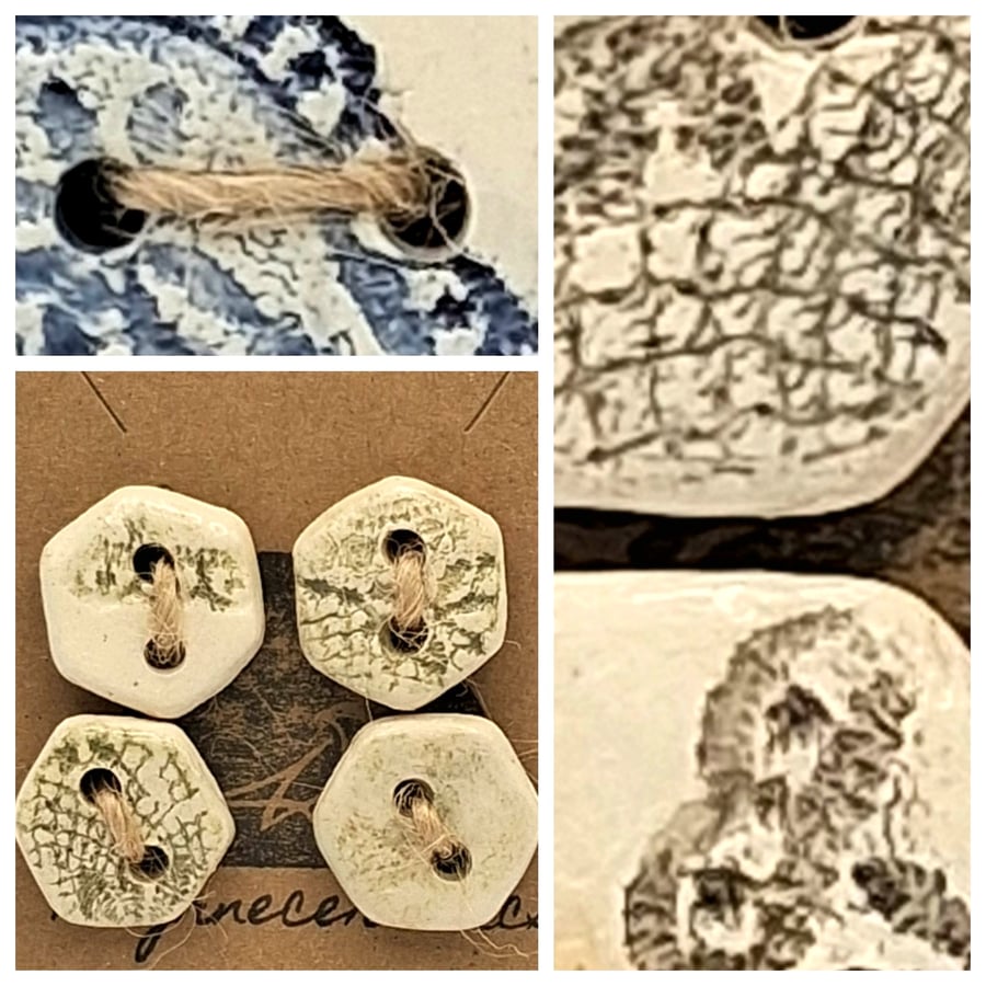 Small Ceramic buttons 