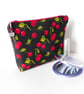 SALE Make up bag, cosmetic bag, cherries. - Image 2