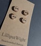 Set of Four Beachcombed Buttons - Image 5