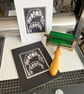 Linocut Print - "Bluebell" - Image 7