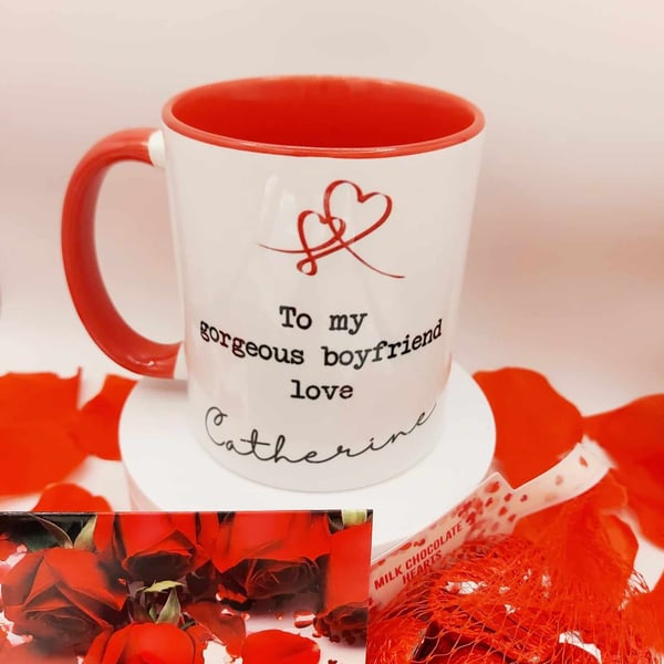 Personalised Valentines Day Mug