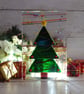 Sparkly Green Christmas Tree Tealight Holder - Image 7
