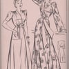 Vintage STYLE 4673 Sewing Pattern: House Coat, Dressing Gown, size 34” bust