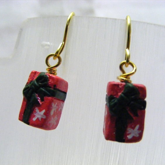 Christmas Present Earrings