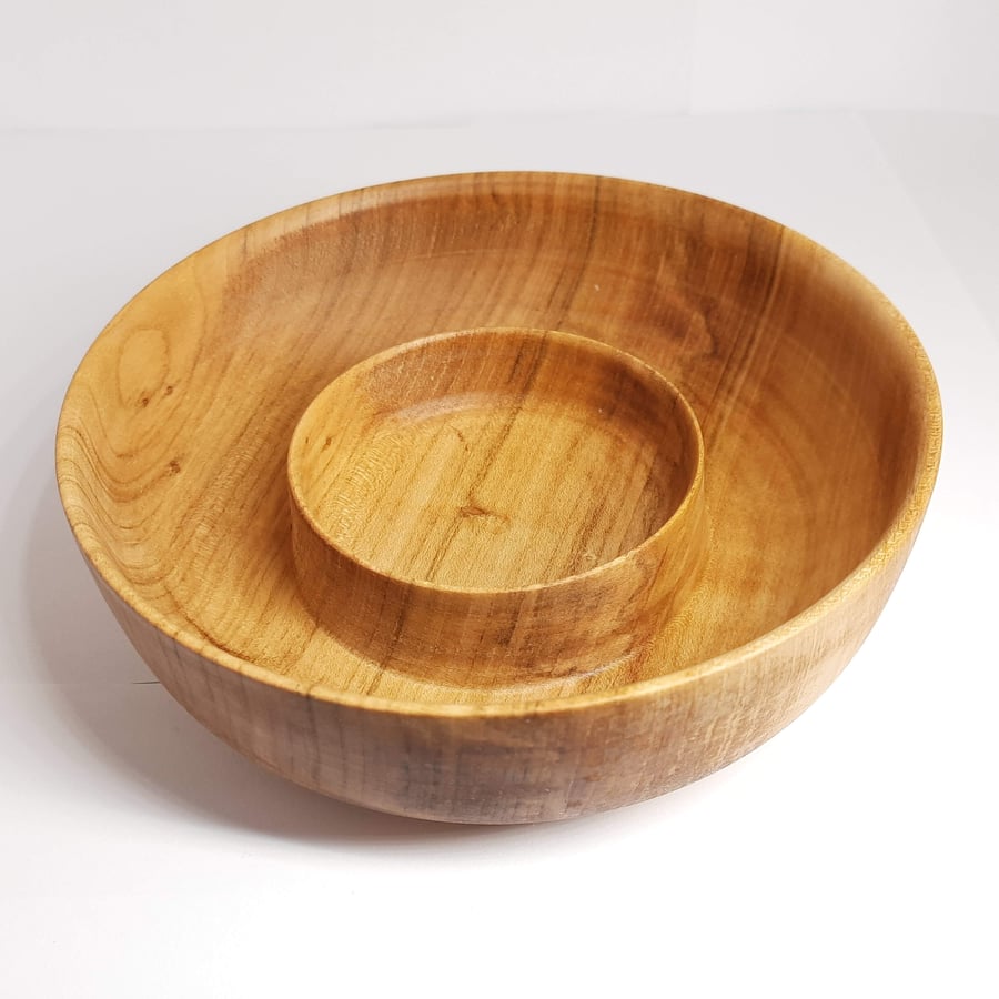 Cherry Nut Bowl - Handmade Woodturned - Free Delivery!