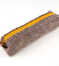 Upcycled Tweed Pencil Case - Handmade - Image 5