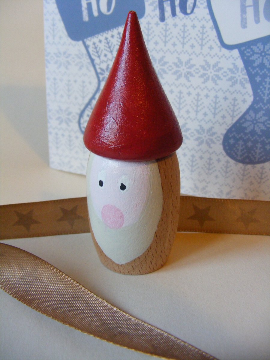 Hand painted Father Christmas (small)