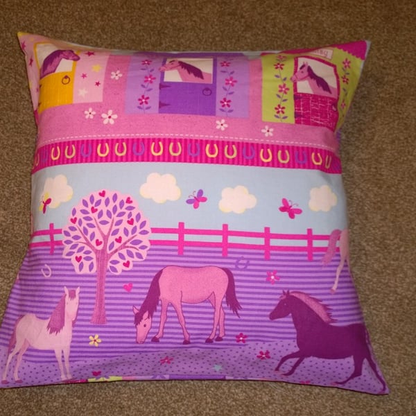 Pony Cushion Cover