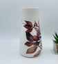 Decoupaged glass vase - Image 2