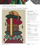 312 - Princess and the Purr Cross Stitch Pattern: Cat on the cushions (PDF Chart - Image 5