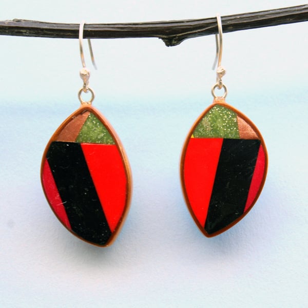 Handmade Designer Modern Style Dangle Earrings