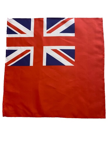 23" x 23" 59 x 59 cm Red Ensign Merchant Navy Flag Bandana Head Scarf Neck Tie