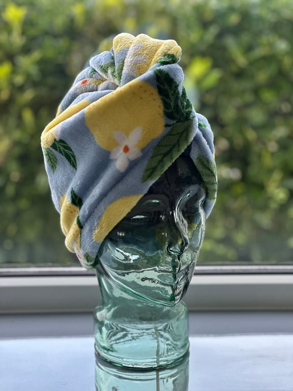 Hair Wrap Turban, Plush Super Soft Hair Towel. Swimming and Shower friendly 